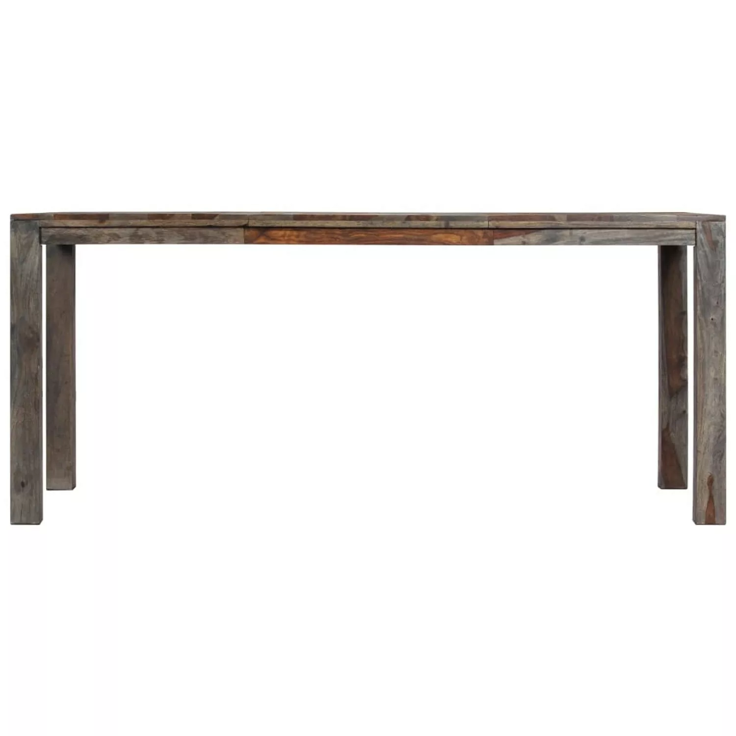 Esstisch Grau 180 X 90 X 76 Cm Massivholz günstig online kaufen