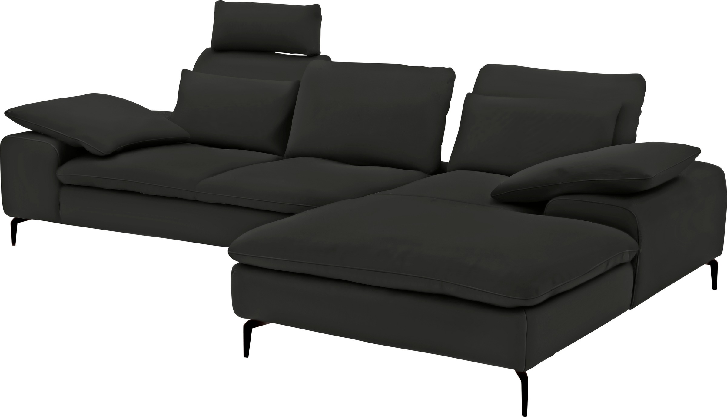 W.SCHILLIG Ecksofa "valentinoo, Designsofa, bequem, elegant und zeitlos, L- günstig online kaufen