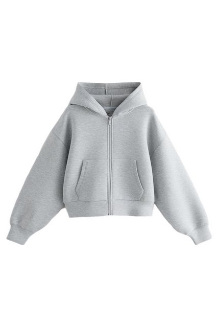 Next Kapuzenpullover Kapuzenjacke aus Scuba (1-tlg) günstig online kaufen