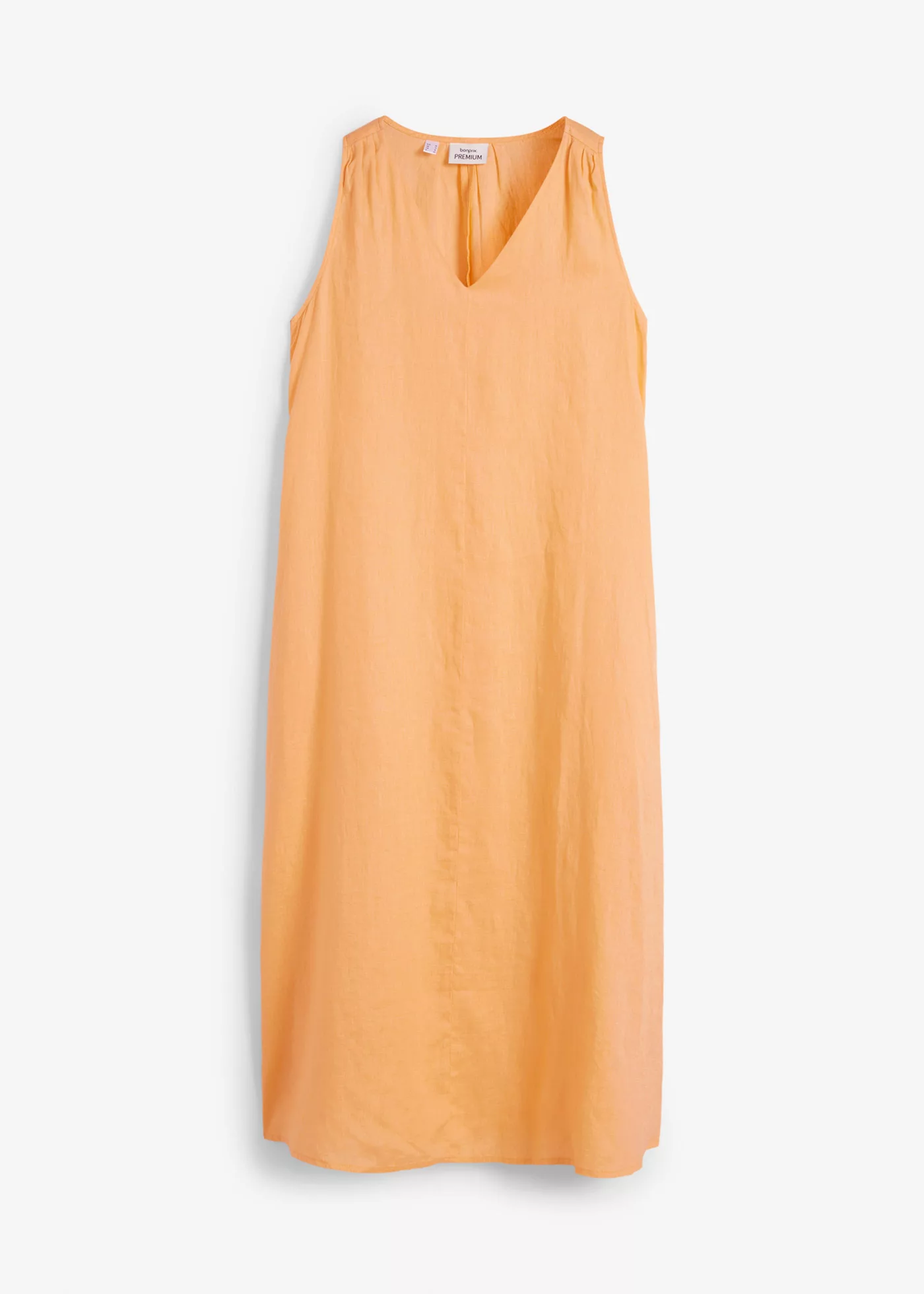 Kleid aus reinem Leinen mit Taschen günstig online kaufen