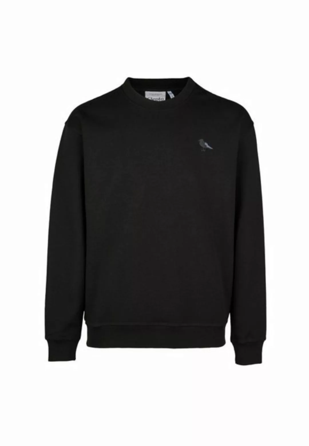 Cleptomanicx Sweatshirt "Embro Gull Mono", mit schöner Stickerei günstig online kaufen