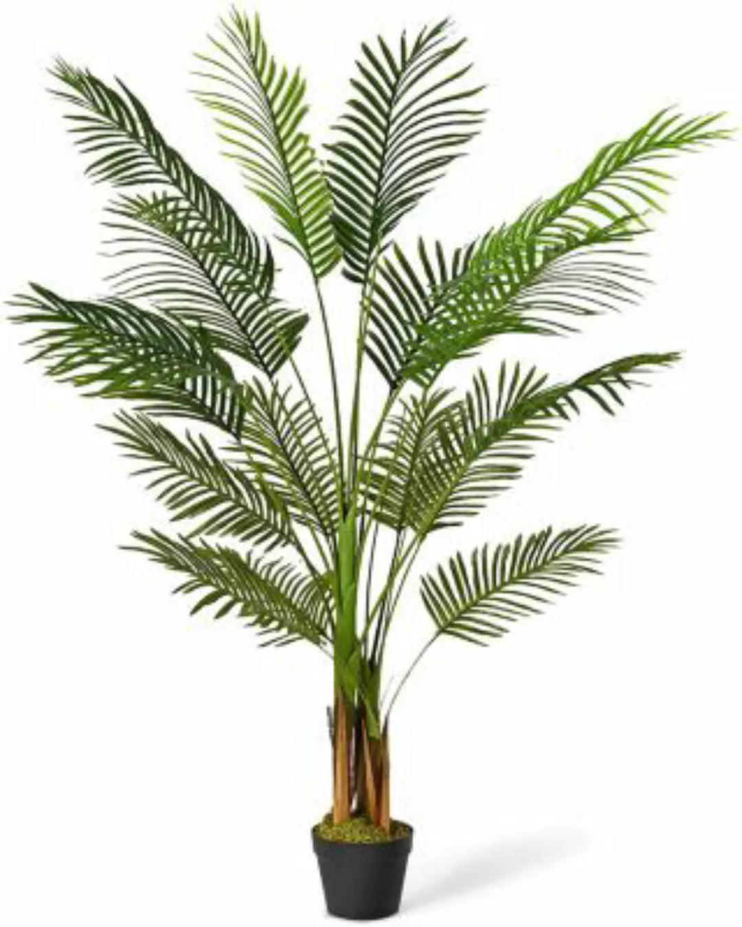 COSTWAY® Kunstpflanze Phoenix Palme grün günstig online kaufen