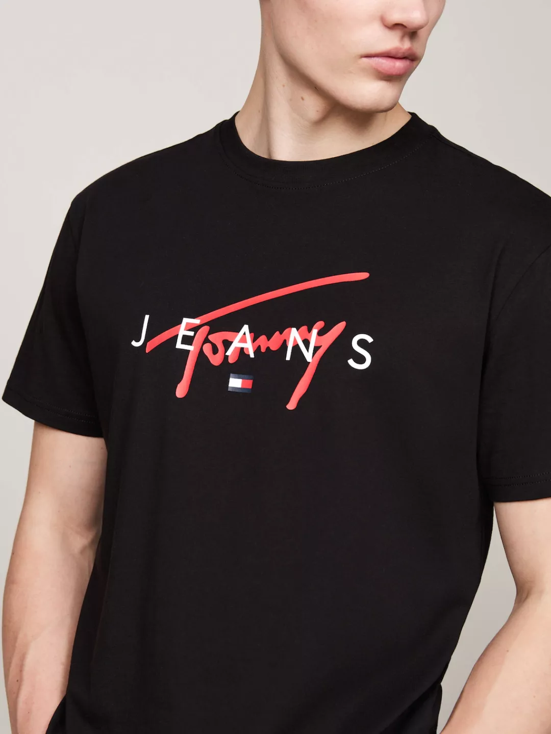 Tommy Jeans Plus T-Shirt TJM REG SIGNATURE TWIST TEE EXT Große Größen günstig online kaufen