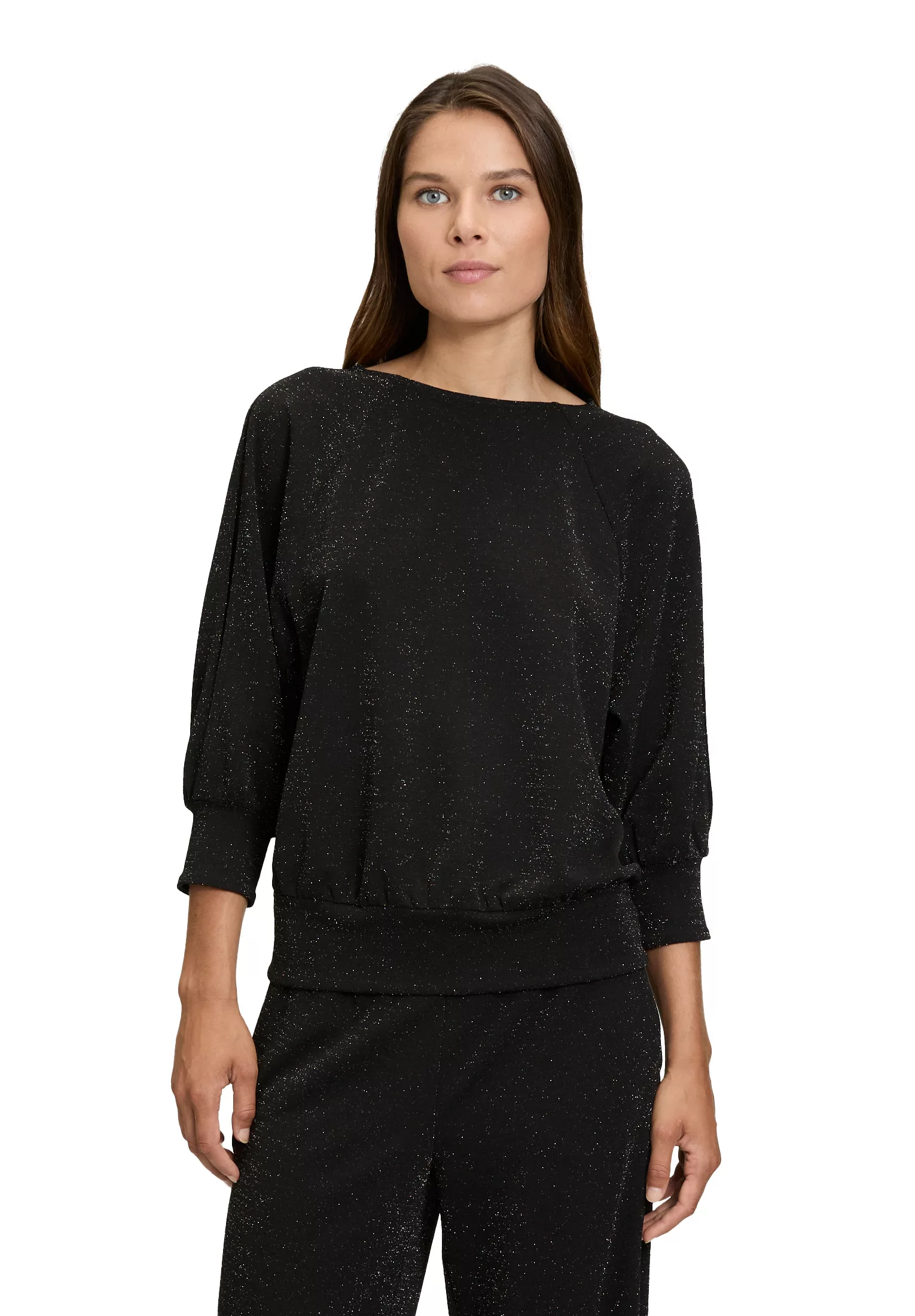 Betty Barclay 3/4-Arm-Shirt "Betty Barclay Oversize-Shirt im Glitzer-Look", günstig online kaufen