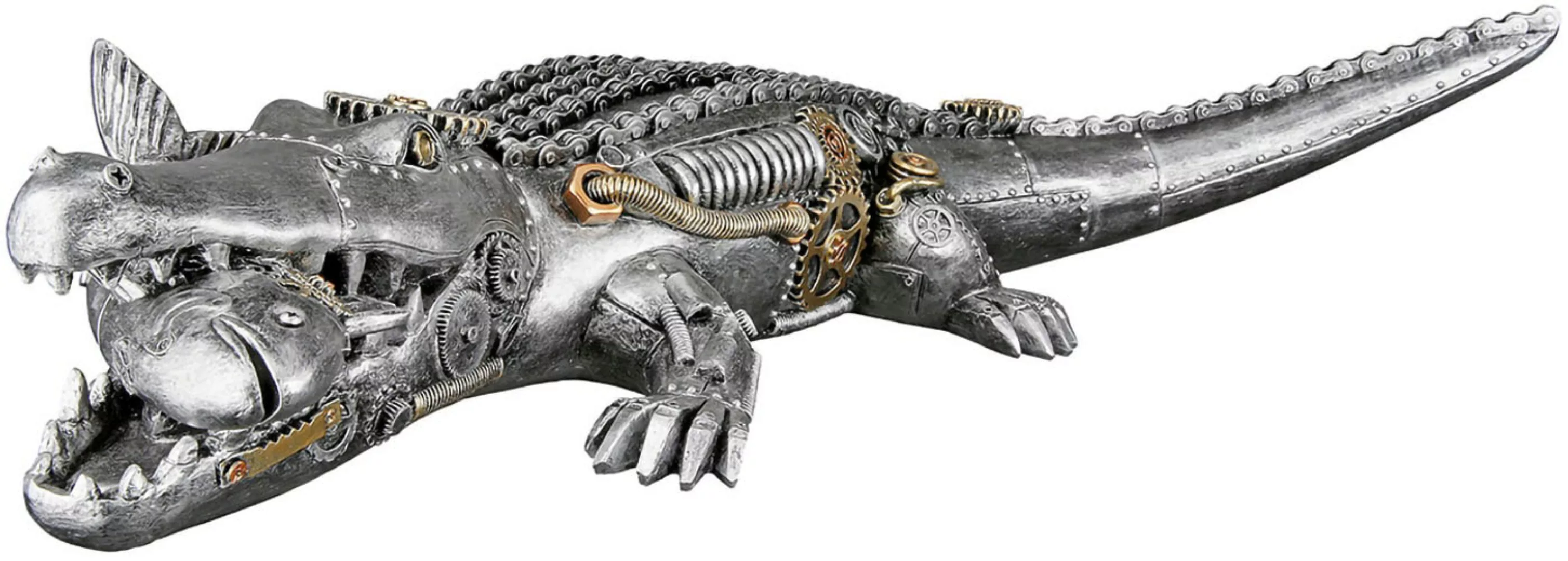 Casablanca by Gilde Tierfigur "Skulptur "Steampunk crocodile"" günstig online kaufen