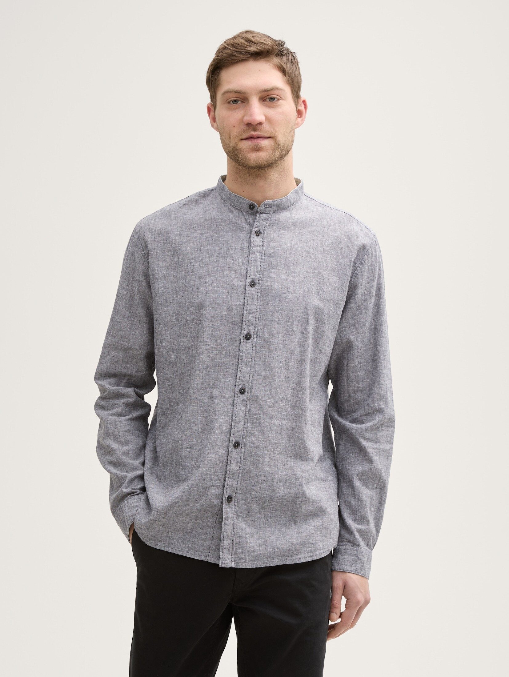 TOM TAILOR Langarmhemd Regular Fit Hemd günstig online kaufen