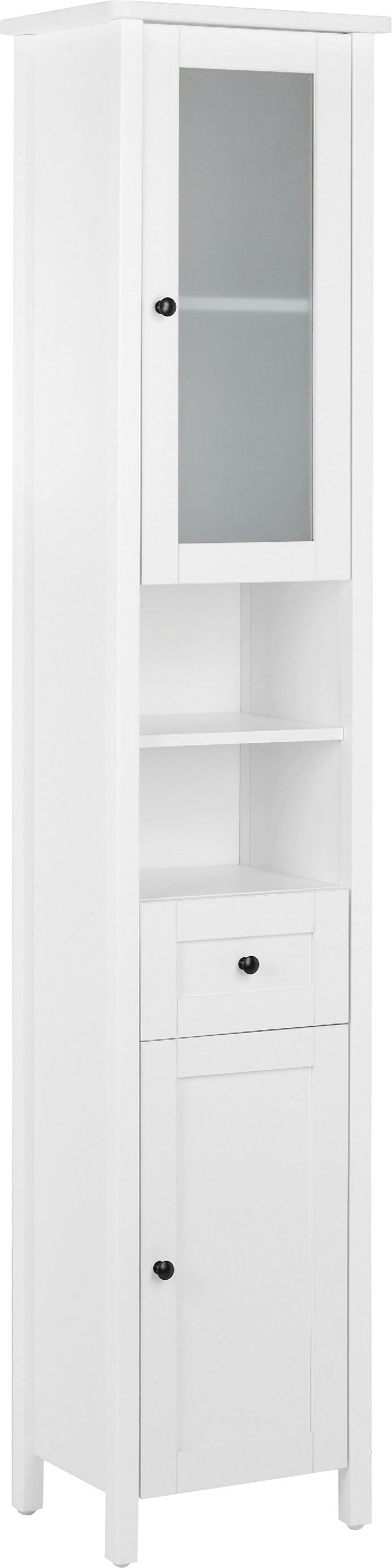 welltime Hochschrank "Aalborg Schrank Badezimmerschrank Badschrank", Badmöb günstig online kaufen