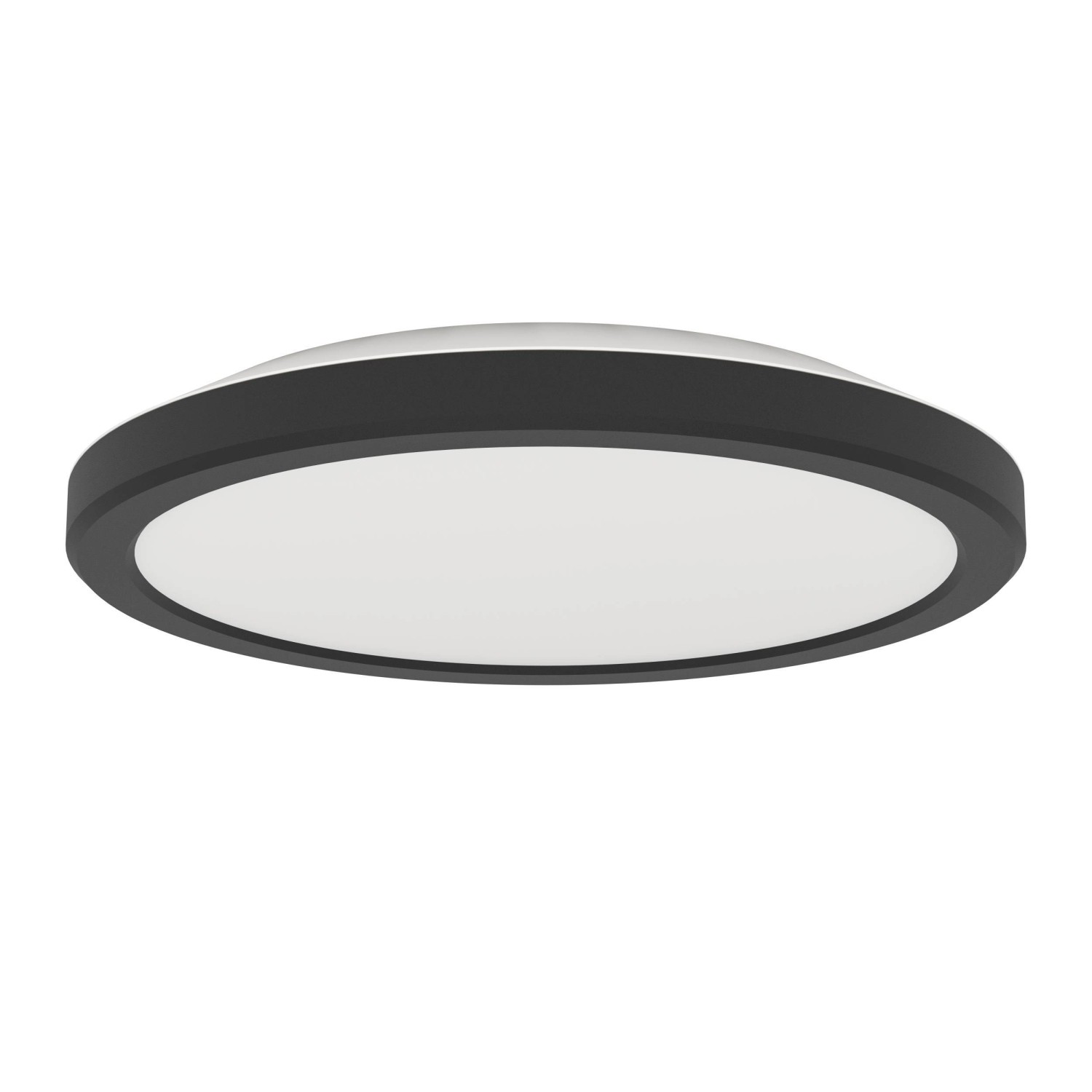 Eglo LED-Deckenleuchte Testara-E 3.000 K 3 x Ø 21,1 cm Schwarz günstig online kaufen