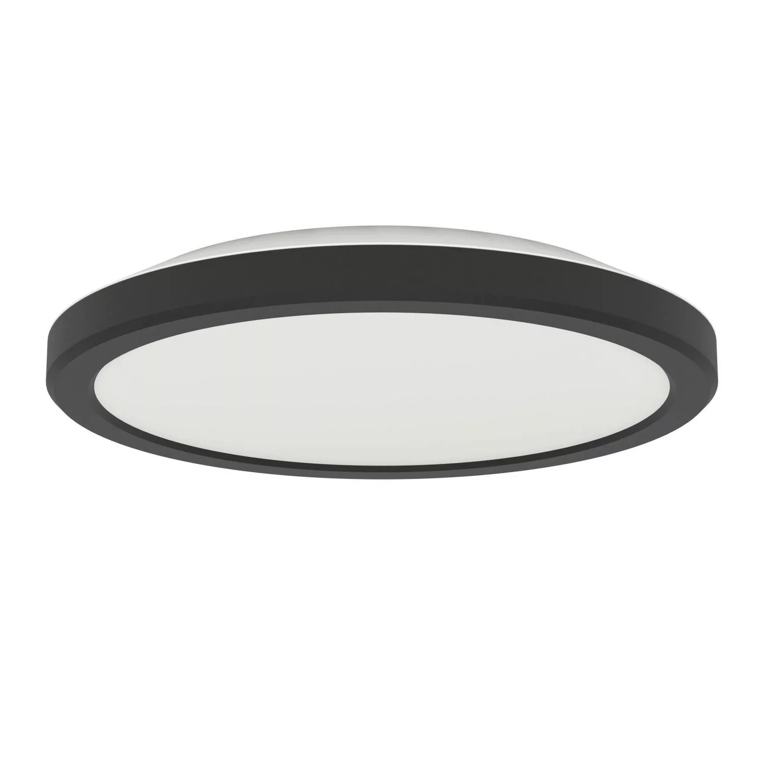 Eglo LED-Deckenleuchte Testara-E 3.000 K 3 x Ø 21,1 cm Schwarz günstig online kaufen