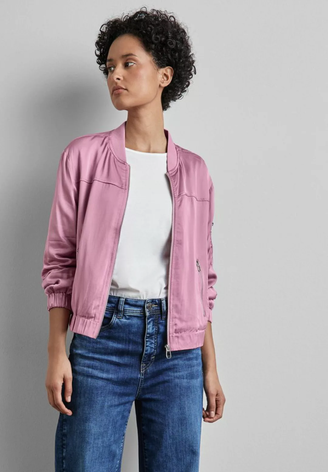 STREET ONE Blouson aus softer Viskose günstig online kaufen