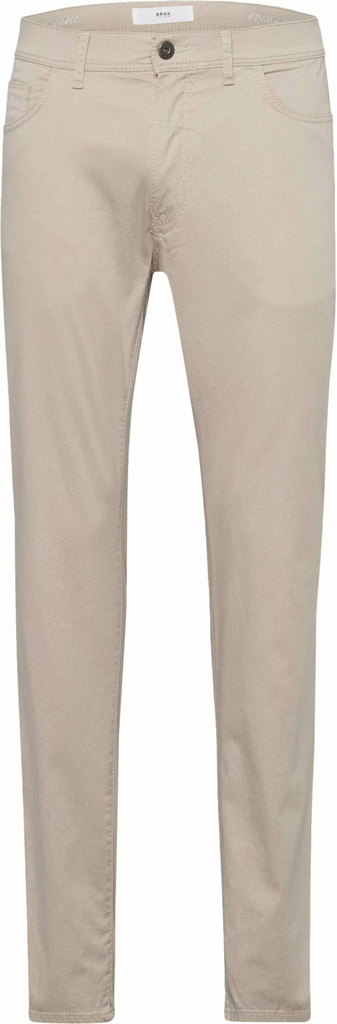 Brax Cadiz Hose Druck Beige - Größe W 33 - L 30 günstig online kaufen