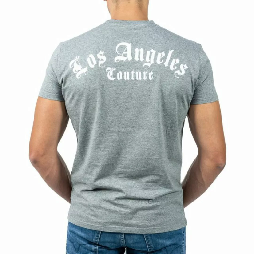 Chiccheria Brand T-Shirt Los Angeles Couture Designed in Los Angeles, Grau günstig online kaufen