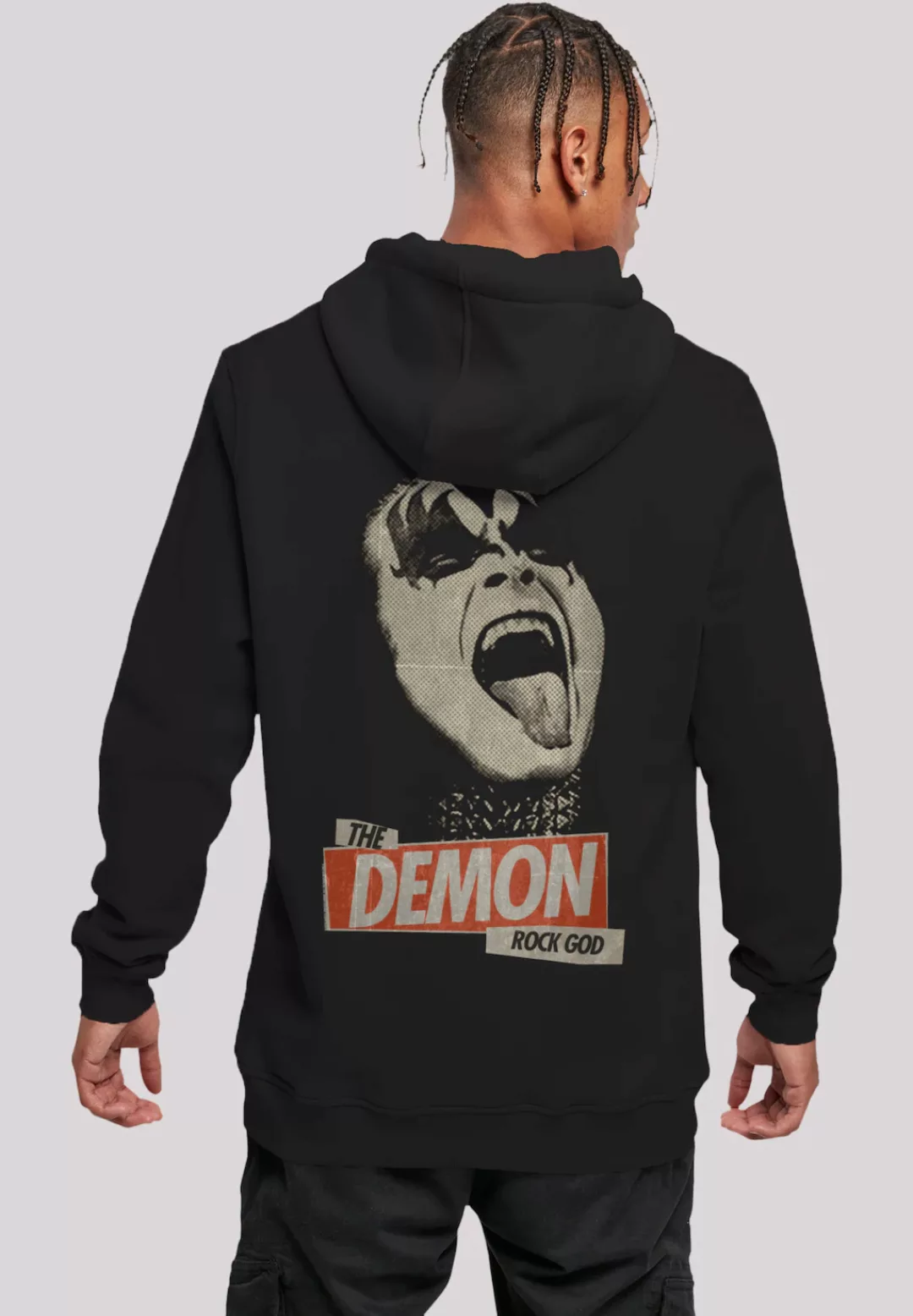 F4NT4STIC Kapuzenpullover "Kiss Demon Rock", Premium Qualität günstig online kaufen