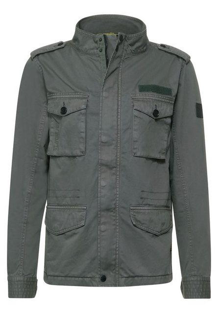 STREET ONE MEN Cargojacke in Unifarbe günstig online kaufen