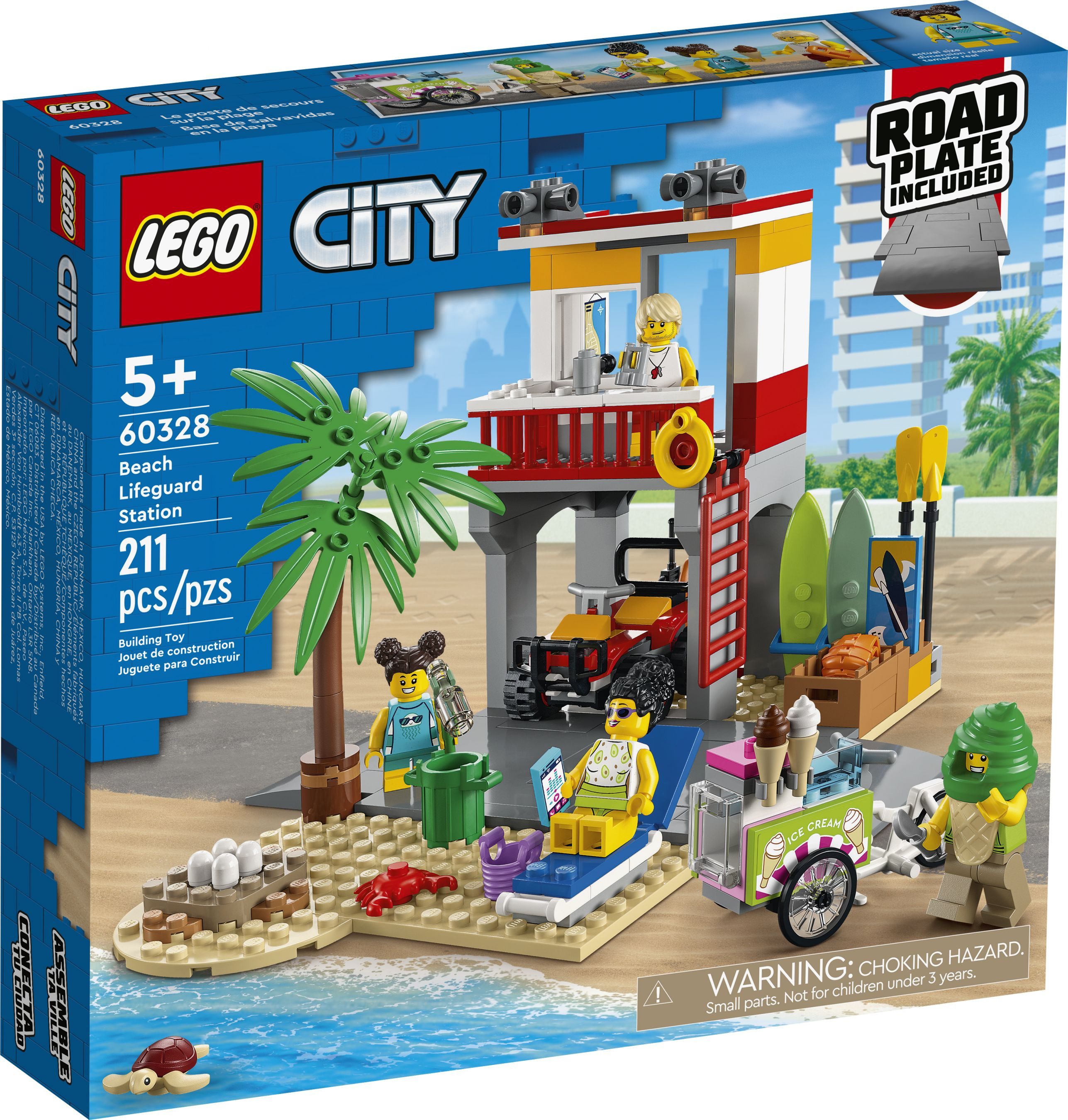 LEGO® LEGO® City Rettungsschwimmer-Station - 60328 günstig online kaufen