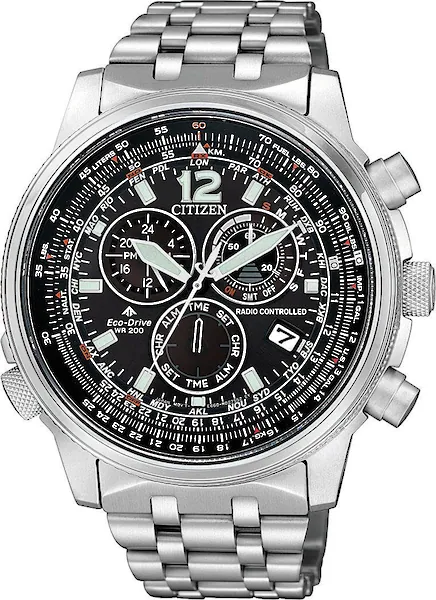 Citizen Funkchronograph »CB5860-86E«, Armbanduhr, Herrenuhr, Solar, Stoppfu günstig online kaufen