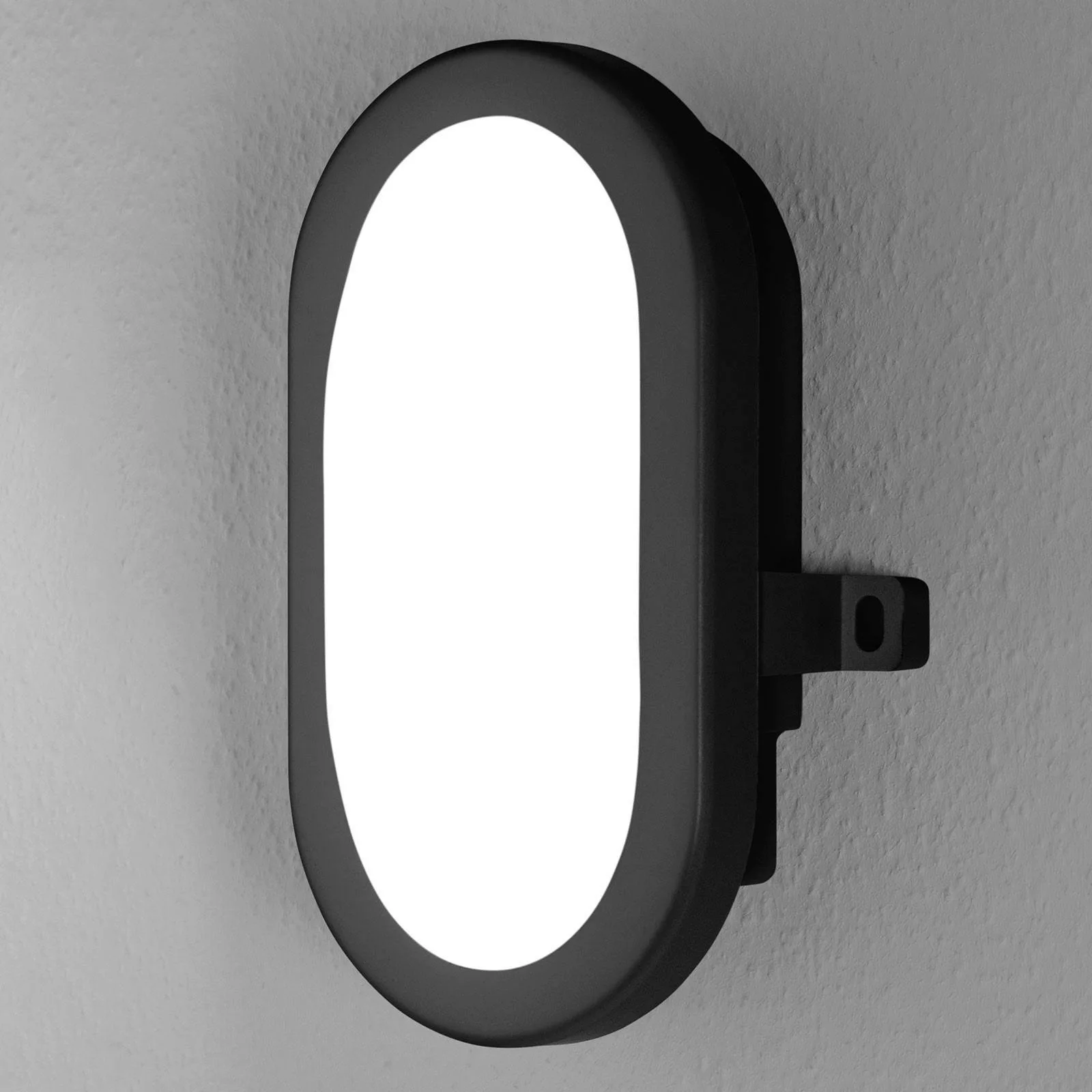 LEDVANCE Bulkhead LED-Außenwandlampe 5,5W schwarz günstig online kaufen