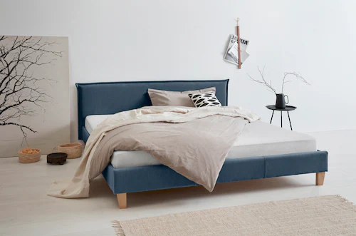 OTTO products Polsterbett "Heddi", in 5 Breiten: von 90cm-200cm, Biese am K günstig online kaufen