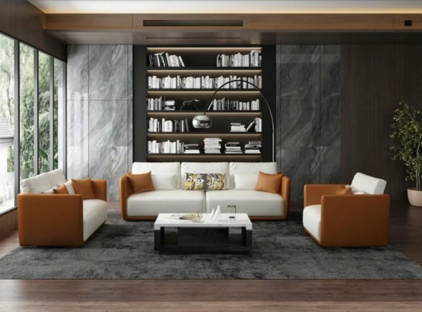 JVmoebel Sofa Luxus Möbel Sofagarnitur Couch Sofa Polster 3 2 1 Couche, Mad günstig online kaufen