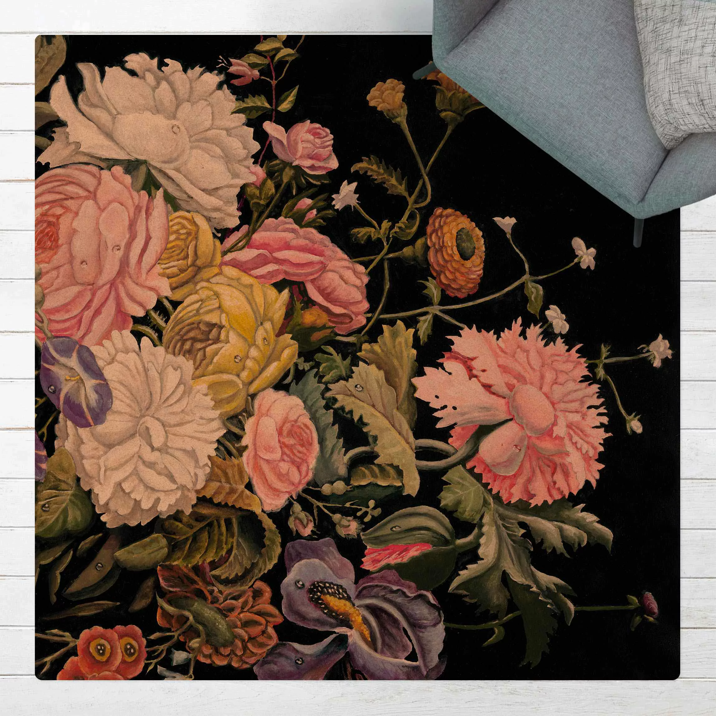 Kork-Teppich Blumentraum Bouquet günstig online kaufen