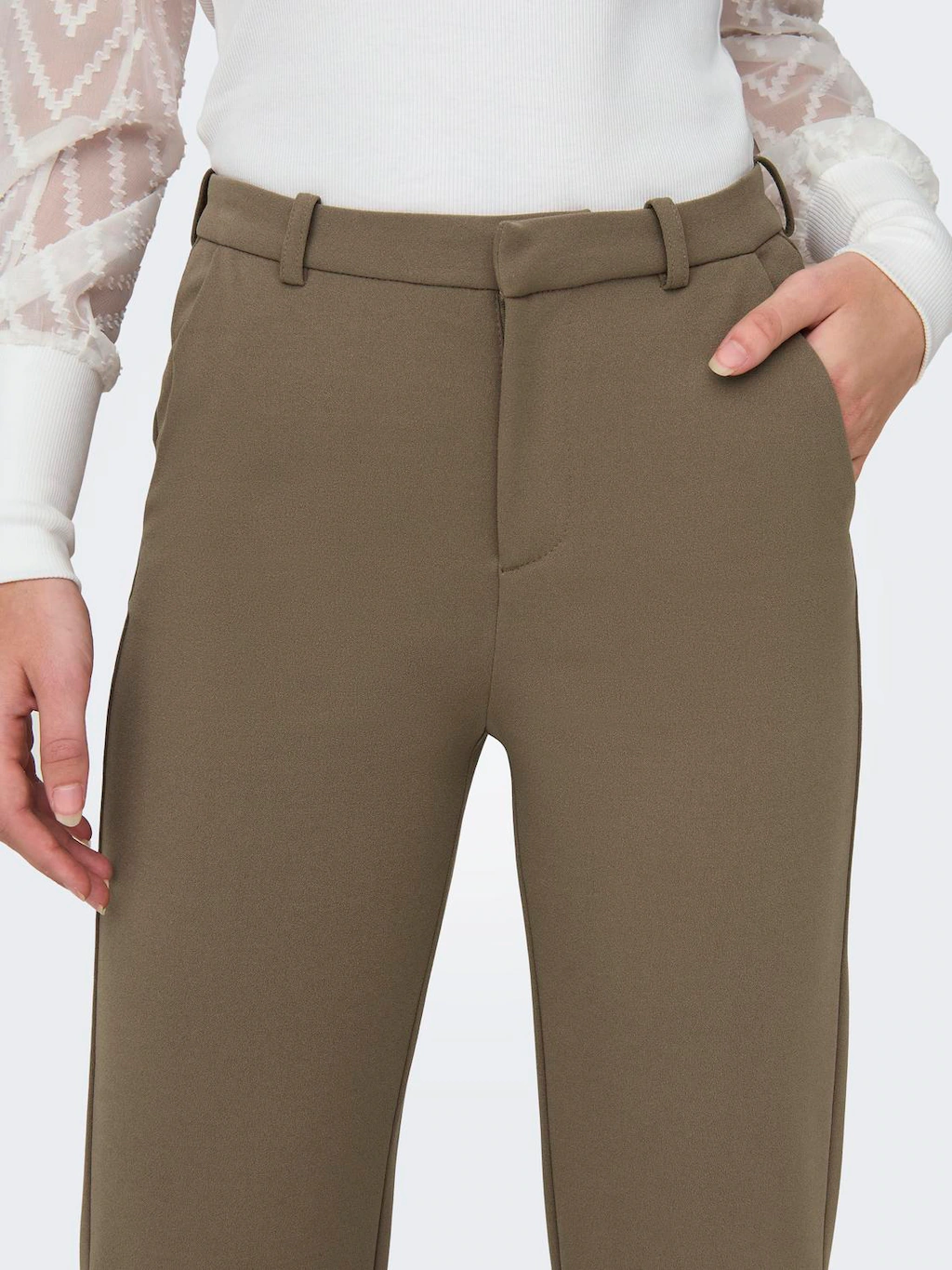 ONLY Anzughose "ONLRAFFY-YO LIFE MID STR PANT TLR NOOS", gepflegte Hose mit günstig online kaufen