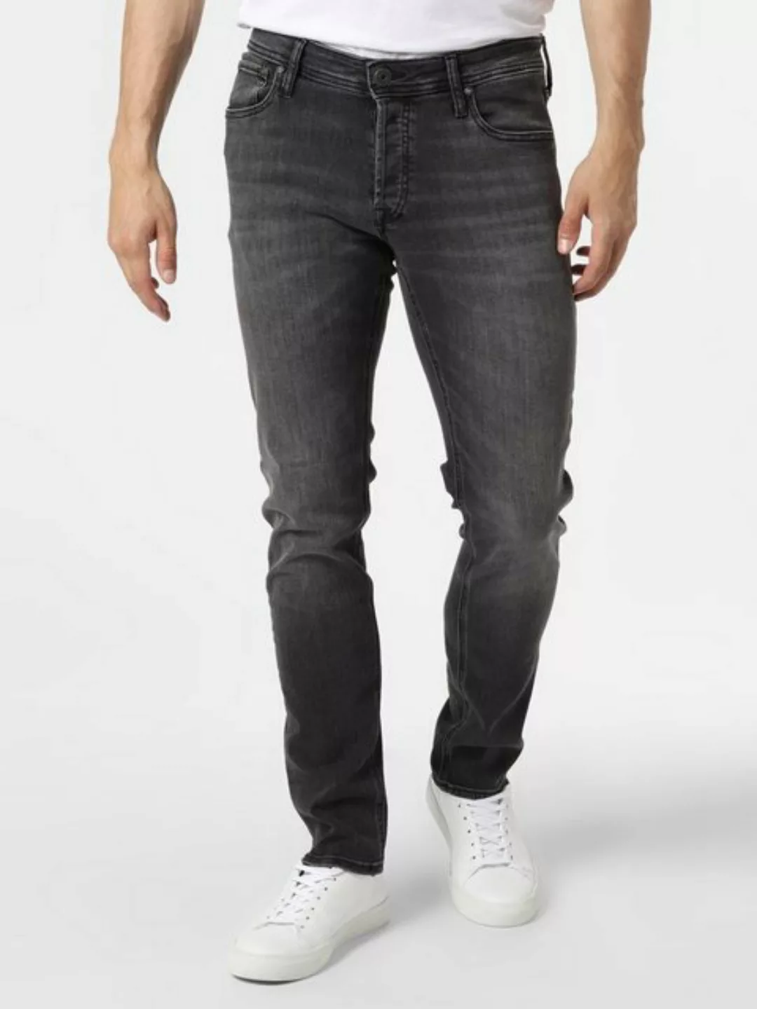 Jack & Jones Herren Jeans JJIGLENN JJORIGINAL AM 817 - Slim Fit - Schwarz - günstig online kaufen