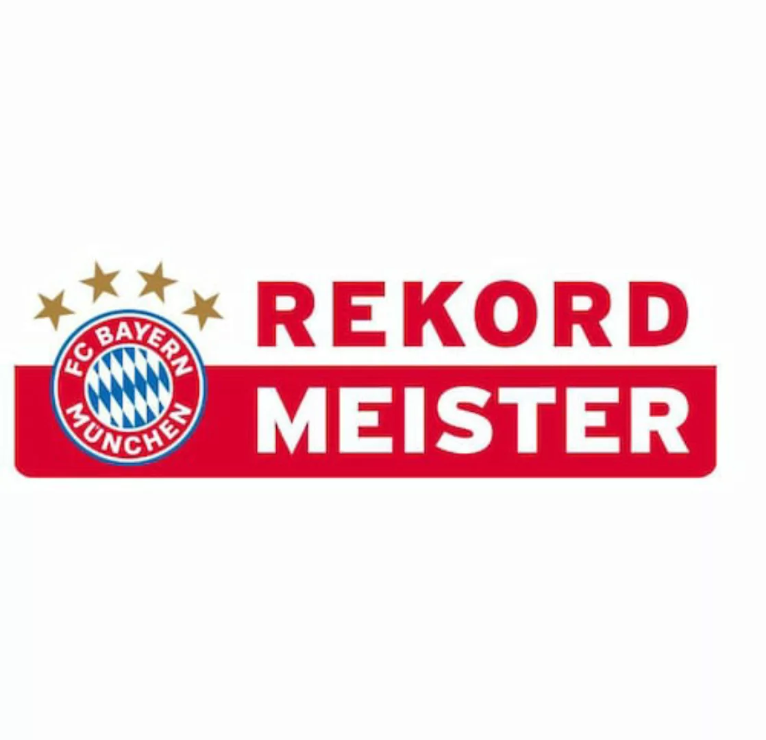 Wall-Art Wandtattoo "Rekordmeister Bayern München", (1 St.) günstig online kaufen