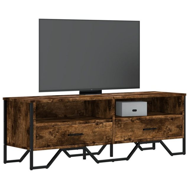 vidaXL Schrankmodule TV-Schrank Räuchereiche 122x34x41 cm Holzwerkstoff günstig online kaufen