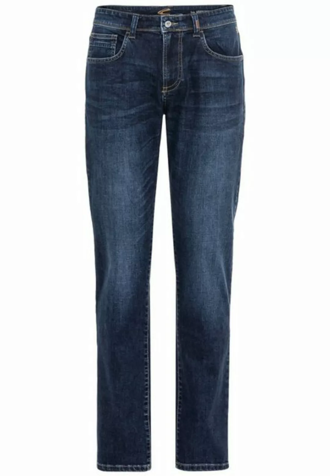 camel active Regular-fit-Jeans Relaxed Fit 5-Pocket Jeans aus Baumwolle günstig online kaufen