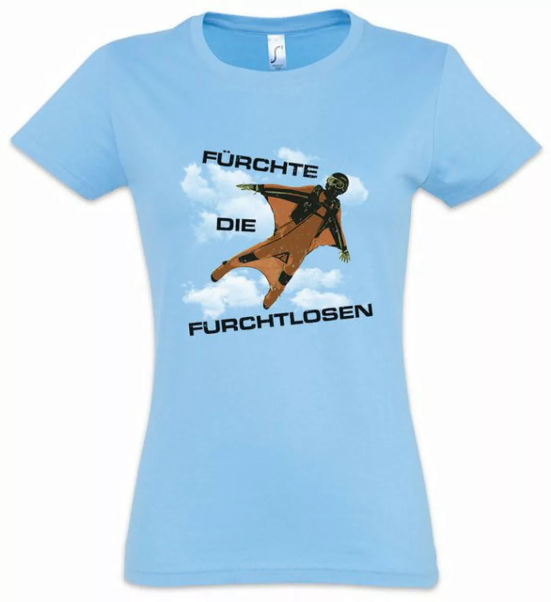 Urban Backwoods Print-Shirt Fürchte Die Furchtlosen Damen T-Shirt Action Fu günstig online kaufen