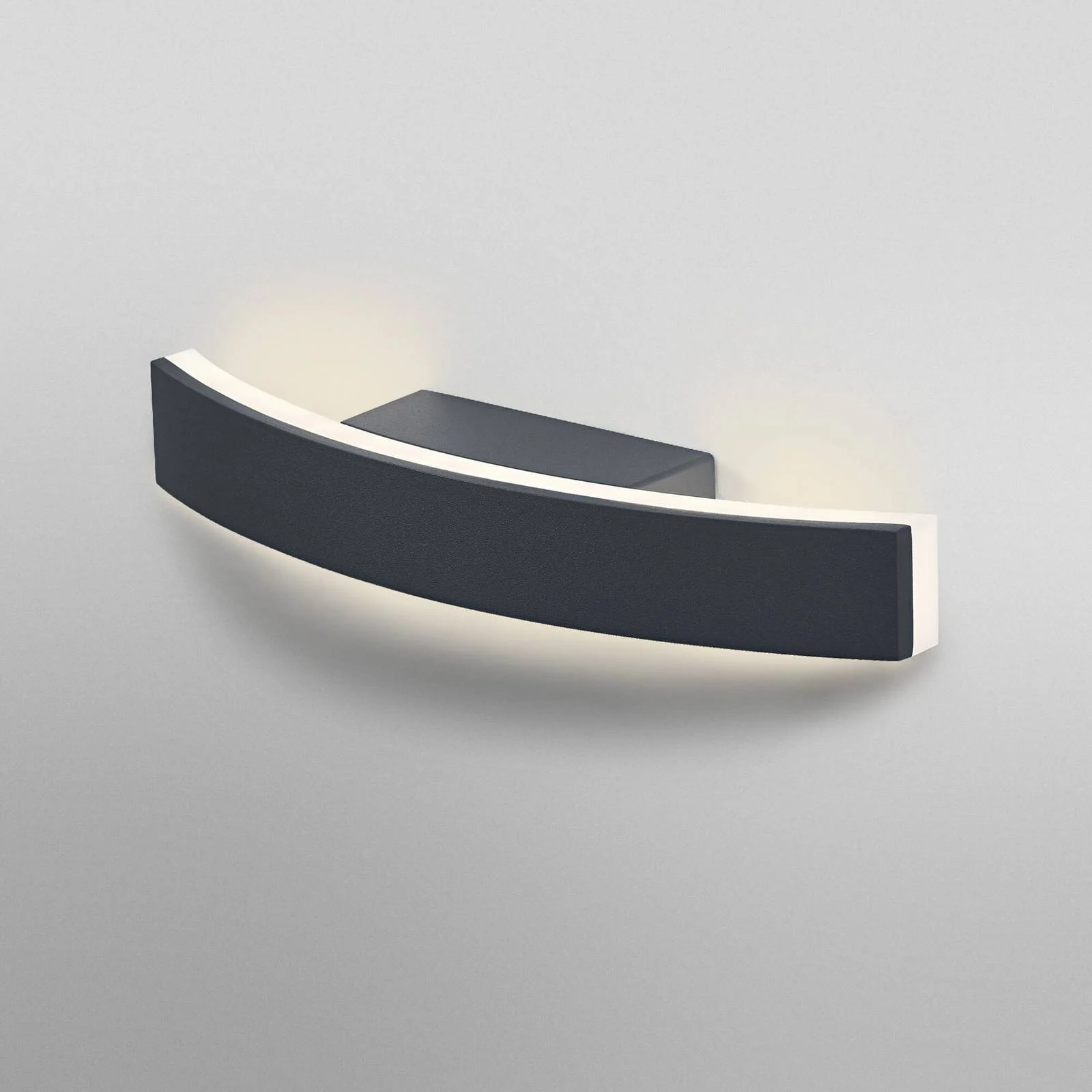 OSRAM LED-Außenwandlampe ENDURA STYLE BOW, dunkelgrau, 27 cm günstig online kaufen