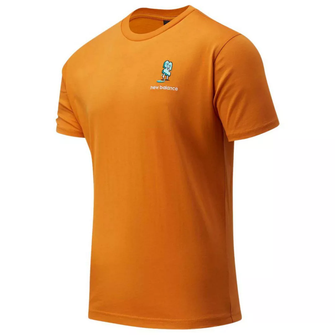 New Balance Minimize Kurzarm T-shirt L Madras Orange günstig online kaufen