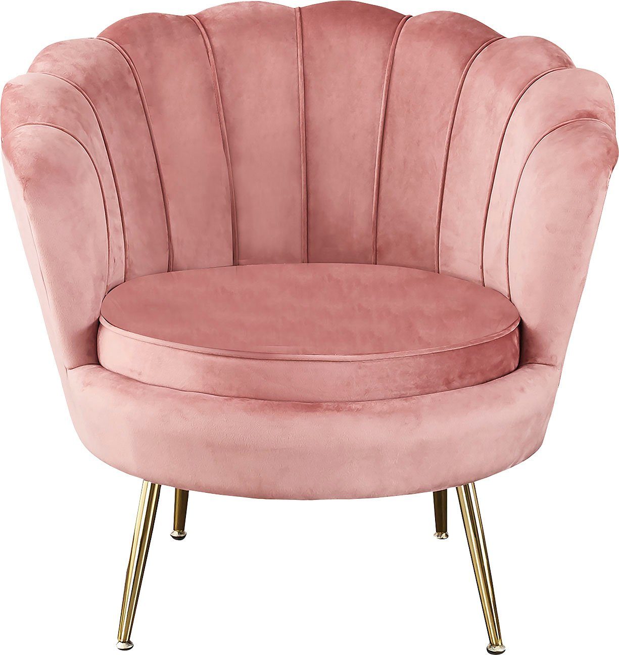 SalesFever Loungesessel "Clam", Prachtvoll extravagantes Design im Muschel- günstig online kaufen
