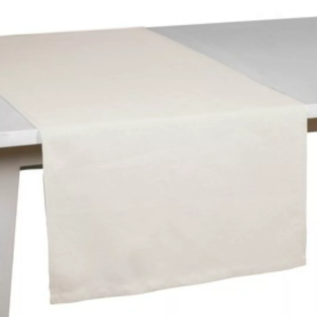 Tischläufer 'Pure' weiß 50x150cm günstig online kaufen