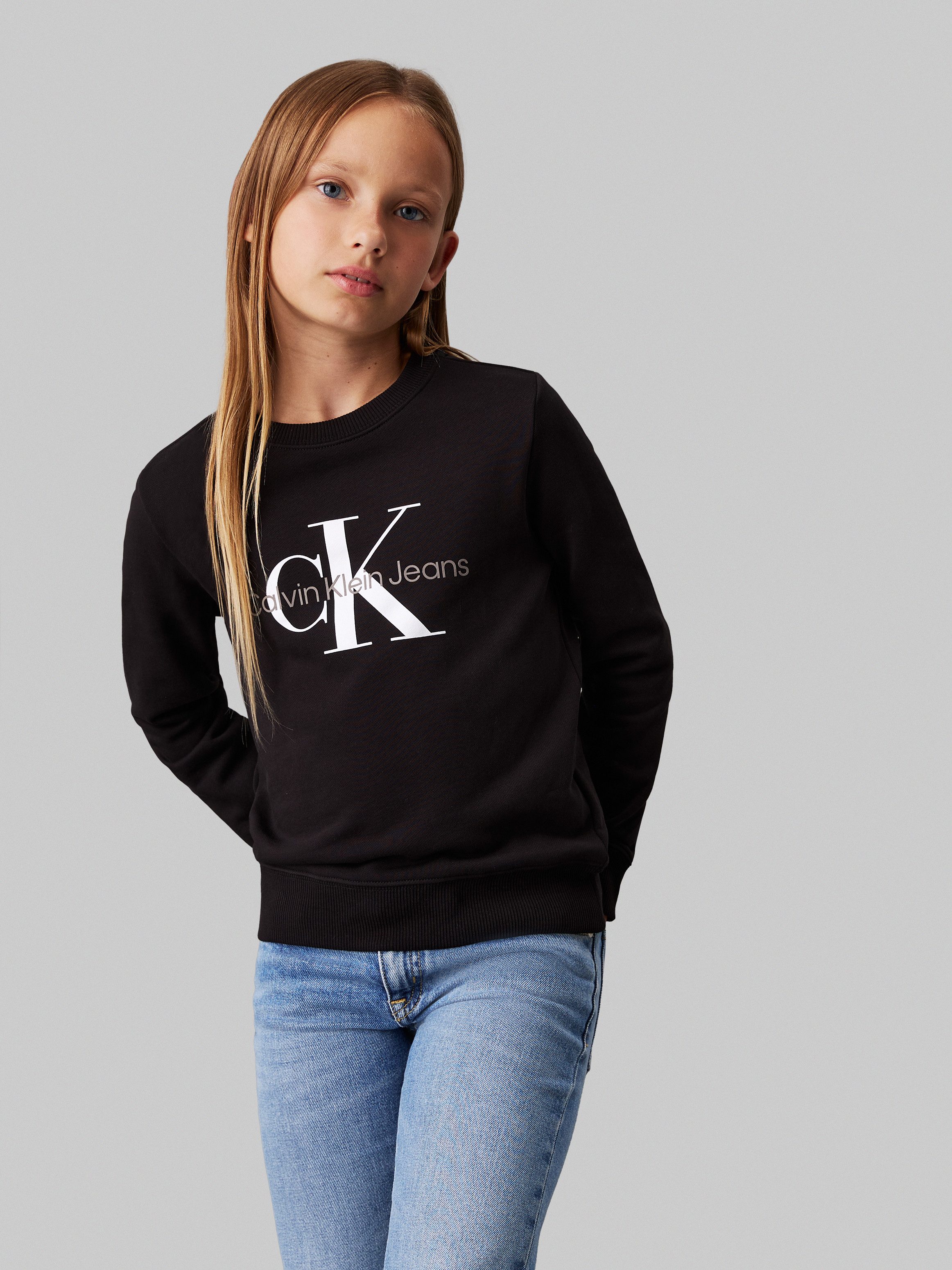 Calvin Klein Jeans Sweatshirt CK Monogram günstig online kaufen