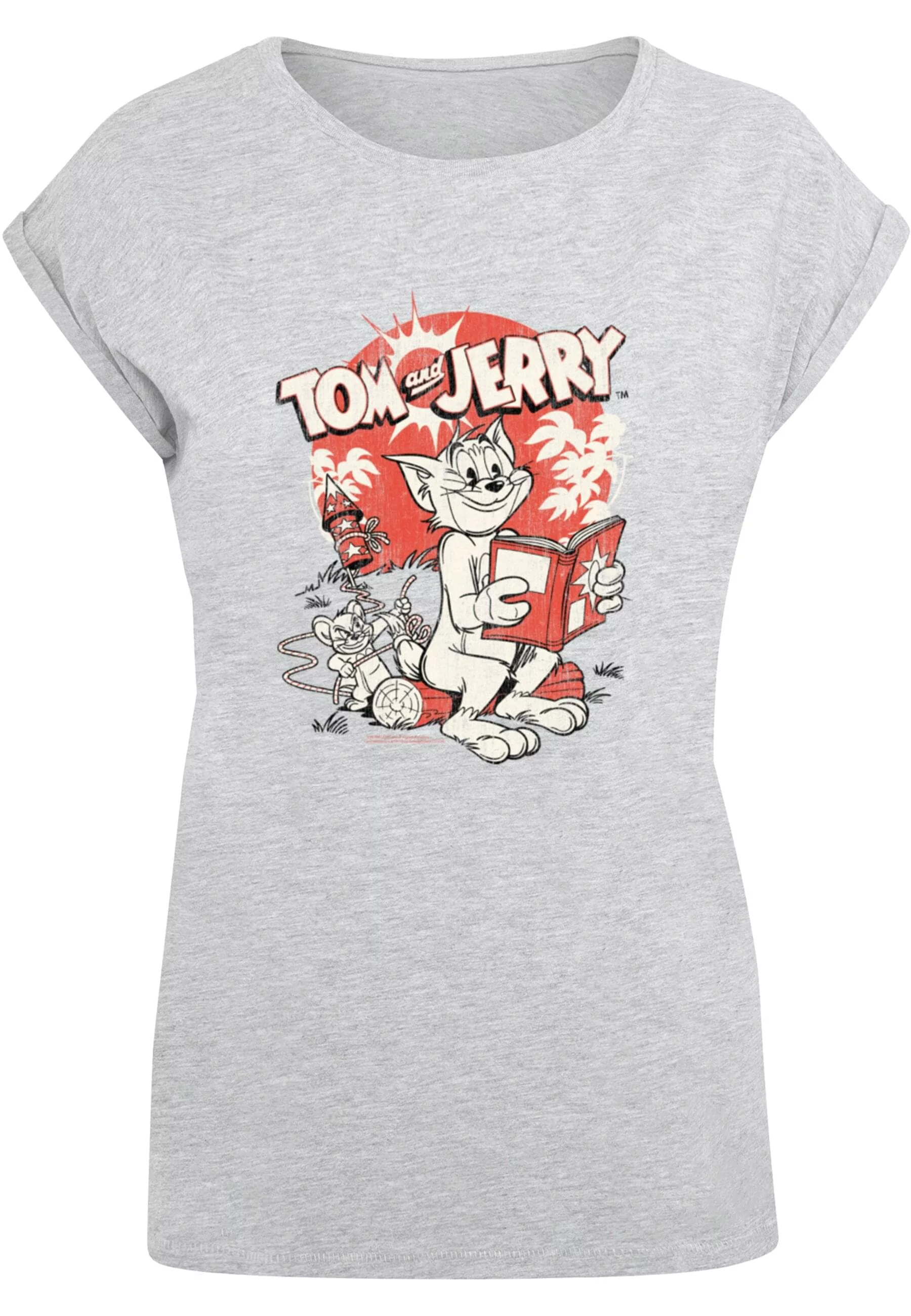 ABSOLUTE CULT T-Shirt "ABSOLUTE CULT Damen Ladies Tom and Jerry - Rocket Pr günstig online kaufen