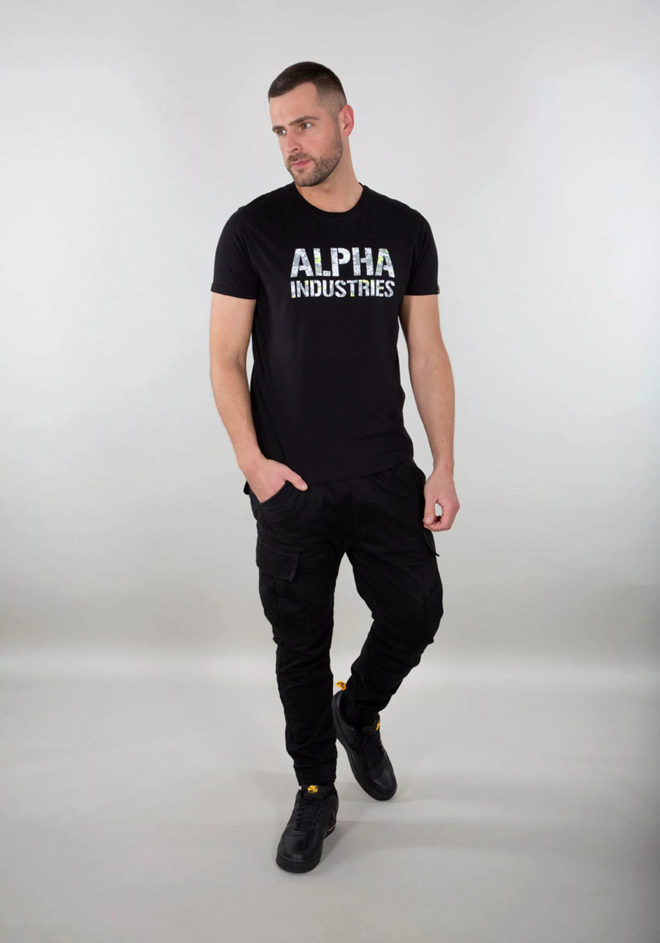 Alpha Industries T-Shirt "Alpha Industries Men - T-Shirts Camo Print T-Shir günstig online kaufen