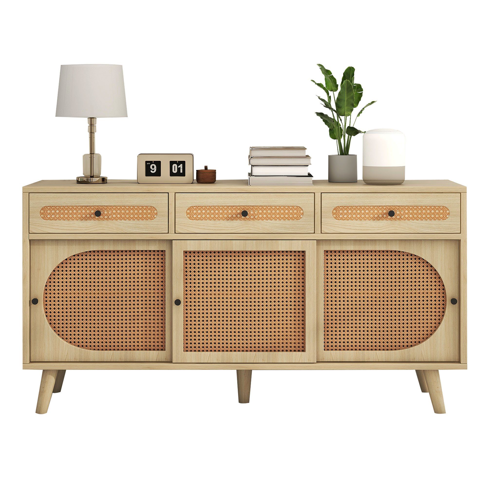 Merax Sideboard Landhausstil mit Schublade und günstig online kaufen