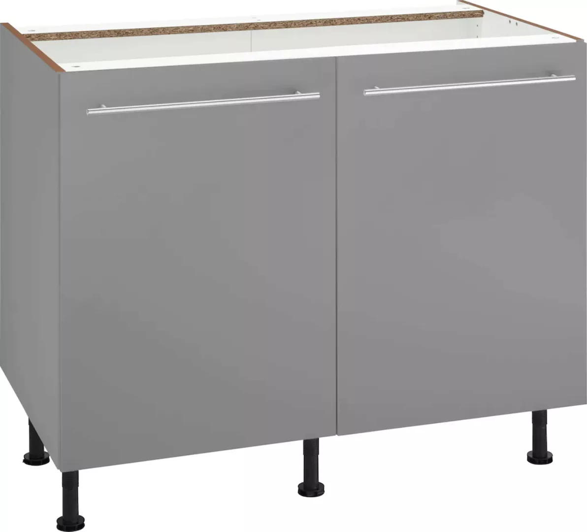 OPTIFIT Unterschrank "Bern", 100 cm breit, mit 2 Türen, mit höhenverstellba günstig online kaufen