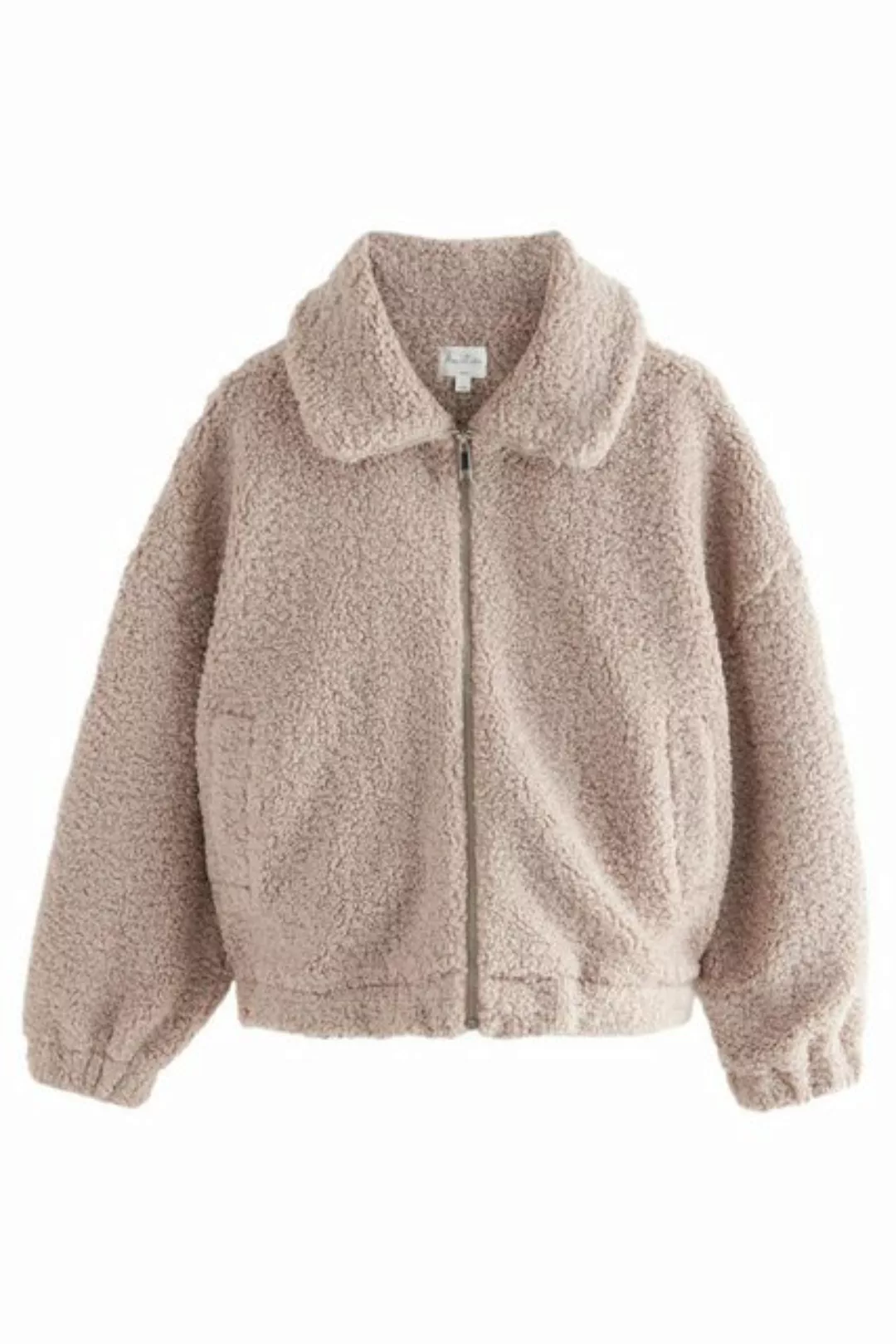 Next Fleecejacke Teddyfell-Jacke mit Reißverschluss (1-St) günstig online kaufen