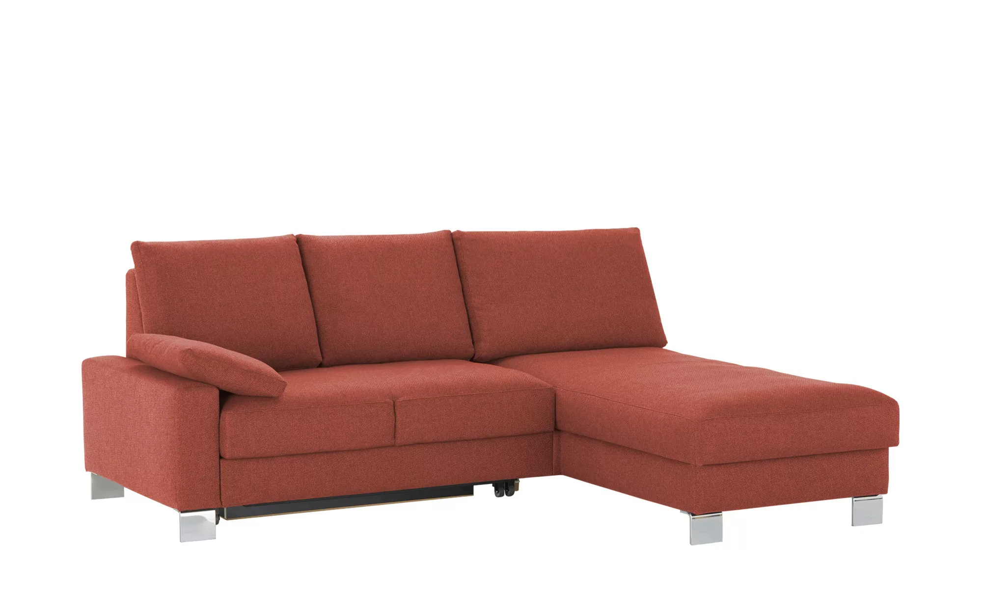 Ecksofa  Fürth ¦ rot ¦ Maße (cm): B: 218 H: 90 T: 180 Polstermöbel > Sofas günstig online kaufen