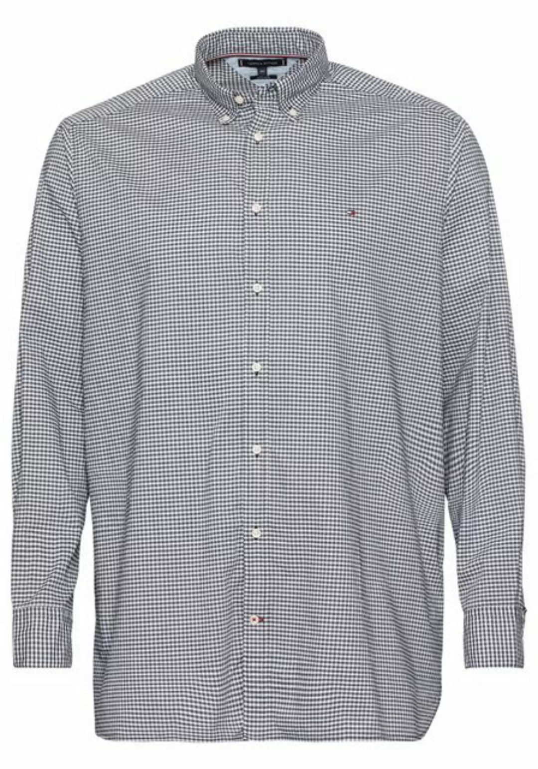 Tommy Hilfiger Big & Tall Langarmhemd BT - FLEX TEXTURED GINGHAM RF Große G günstig online kaufen