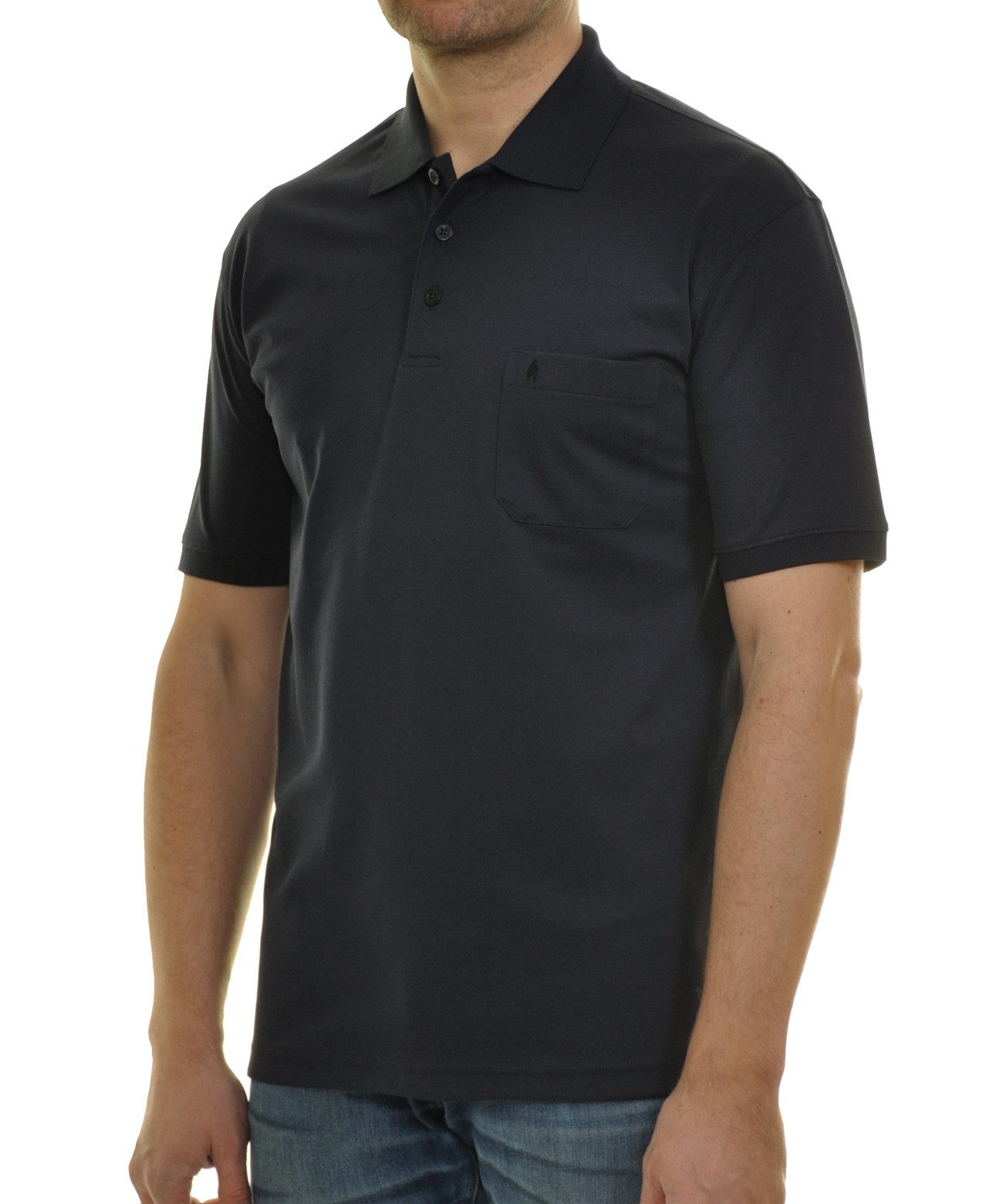 RAGMAN Sweatshirt Herren-Poloshirt Uni günstig online kaufen