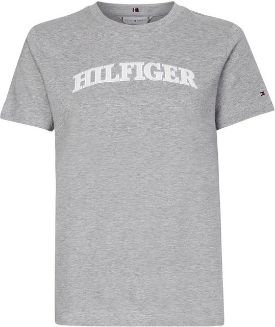 Tommy Hilfiger T-Shirt REG TONAL HILFIGER C-NK SS mit Tommy Hilfiger Marken günstig online kaufen