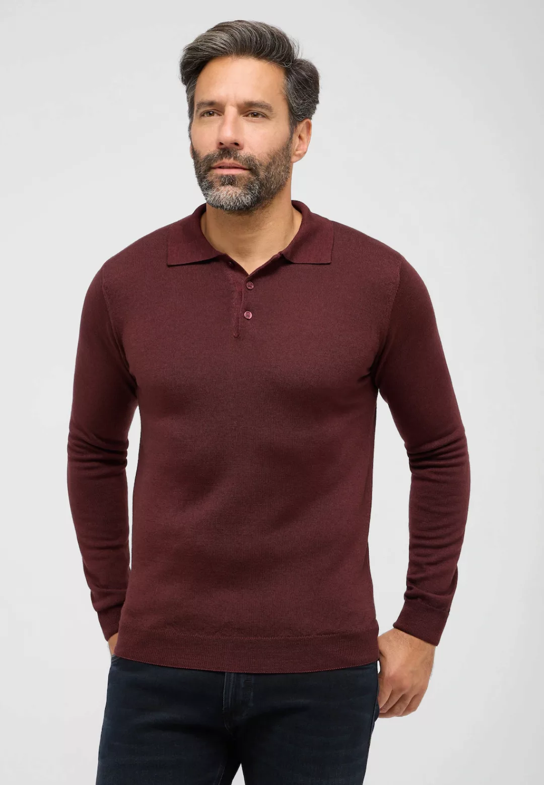 Eterna Polokragenpullover günstig online kaufen