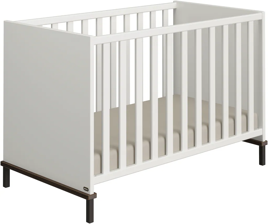 YUNY by PAIDI Babybett "LOVELY ALIV in Off-White", Gitterbett höhenverstell günstig online kaufen