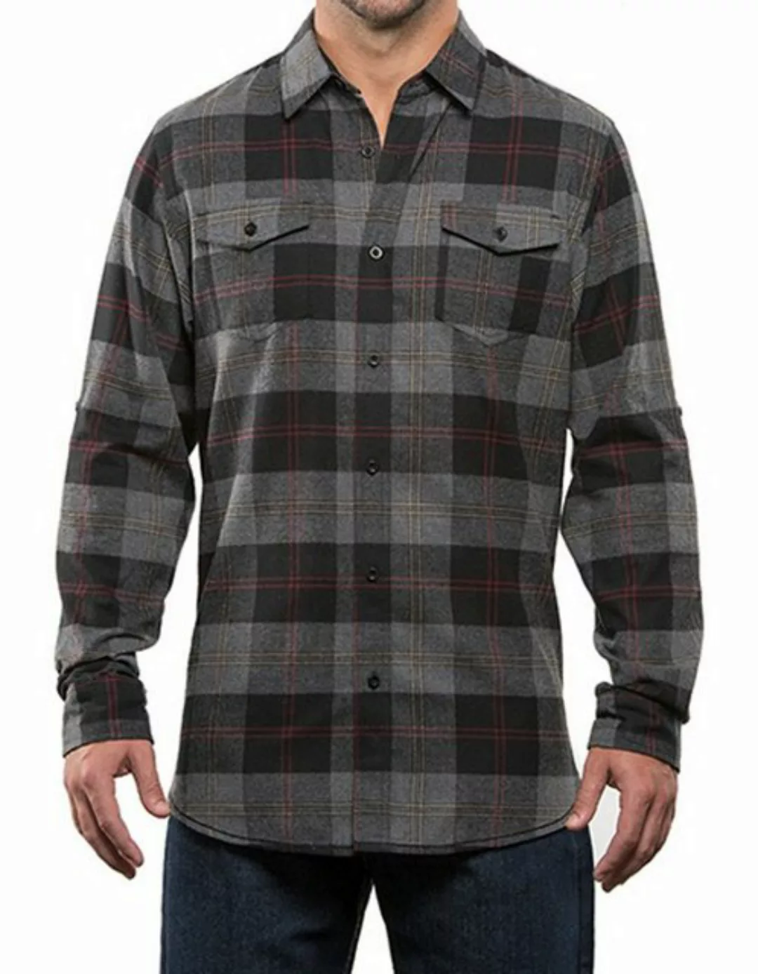 Burnside Flanellhemd Herren Flanellhemd günstig online kaufen