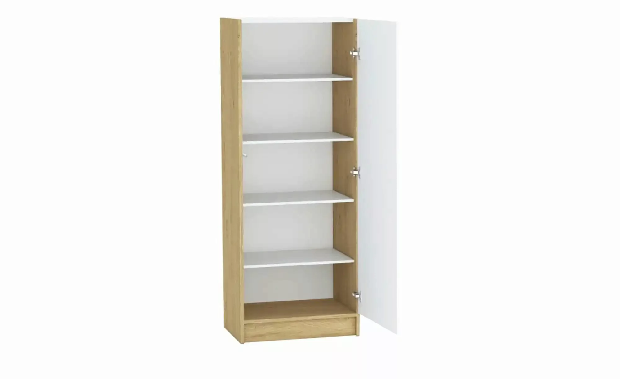 Kleiderschrank  White Oak ¦ holzfarben ¦ Maße (cm): B: 61,2 H: 160 Schränke günstig online kaufen