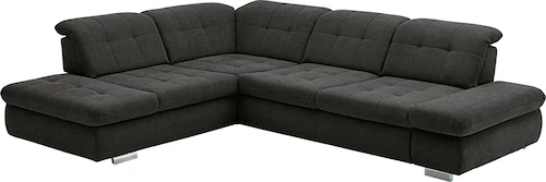 Die PlanBar Ecksofa "MP-IN17004 L-Form", wahlweise mit Bettfunktion, Sitzti günstig online kaufen