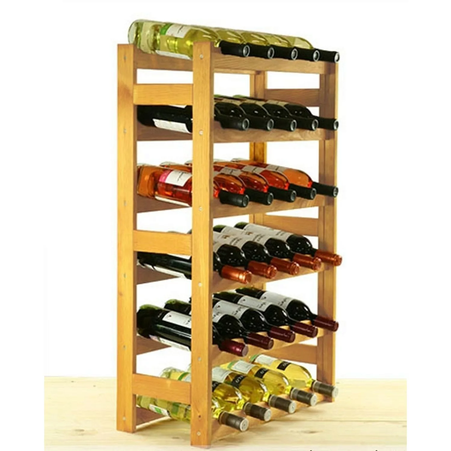 PROREGAL Weinregal Pinotwine HxBxT 86 x 53 x 25 cm 30 Flaschen Massives Kie günstig online kaufen